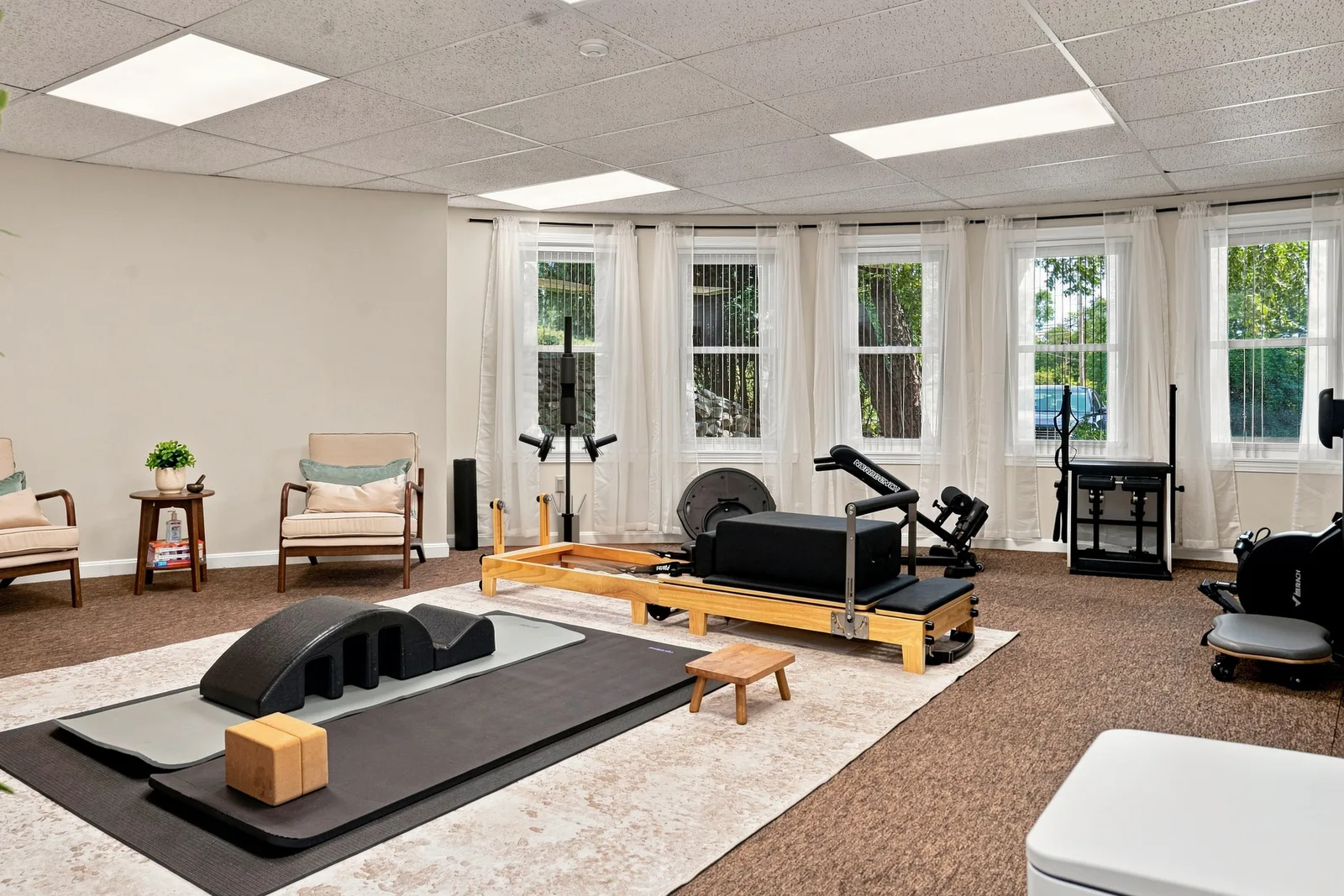 Wide view of the real Boon movement studio